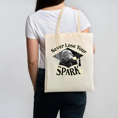 The Addams Family TV Series – Uncle Fester Graduation Spark Premium Canvas Tote Bag - Best Gift Smart