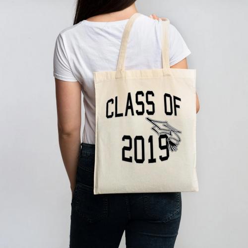 Class Of 2019-High School College University GRADUATION Canvas Tote Bag - Best Gift Smart