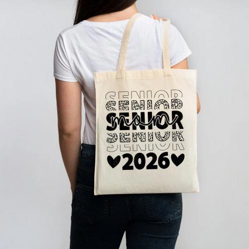 Class Of 2026 Senior Graduation Year Canvas Tote Bag - Best Gift Smart