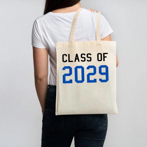 Class Of 2029 Graduation T-Shirts Canvas Tote Bag - Best Gift Smart