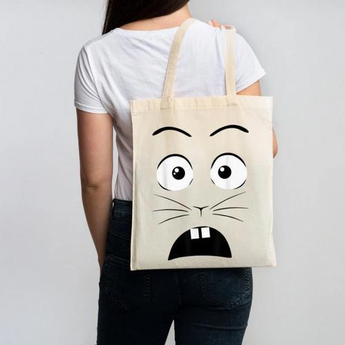 Creepy Carrots Halloween Book Character Costume Canvas Tote Bag - Bookorys DE