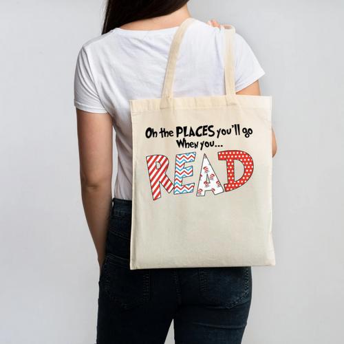 Cute Read Reading Day Book Lovers Teachers Students Kids Canvas Tote Bag - Bookorys DE