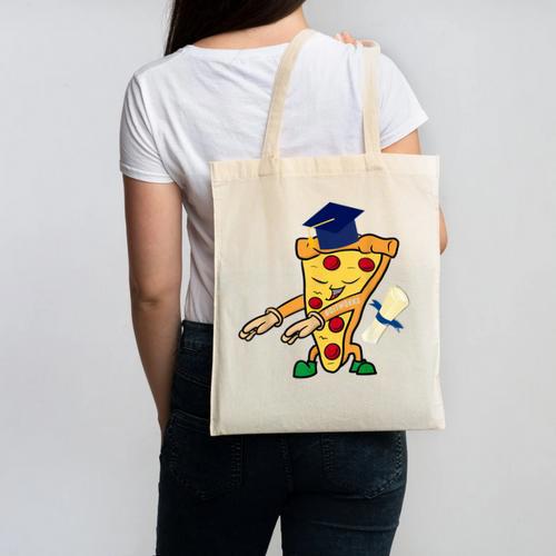 Flossing Pizza Dairy OIT For Dairy OIT Graduation Canvas Tote Bag - Best Gift Smart