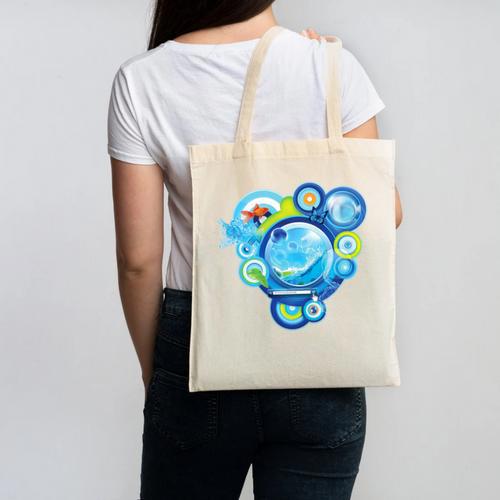 Frutiger Aero Metro Abstract Maximalism 2000s Nostalgia Premium Tri-Blend Canvas Tote Bag - Figerry