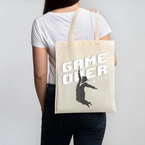 Graduation Shirt Senior Gamer T-Shirt 2019 Grad Gift Canvas Tote Bag - Best Gift Smart