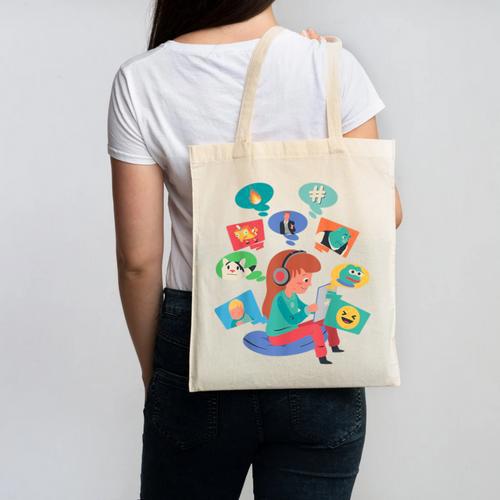 Introvert Meme Anti People Antisocial Meme Lovers Canvas Tote Bag - Raresse