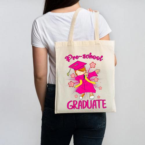 Kids Preschool Graduate 2018 Graduation Pre-K Canvas Tote Bag - Best Gift Smart