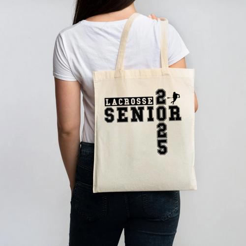Lacrosse Senior Night Lacrosse Senior 2025 Graduation 29 Canvas Tote Bag - Best Gift Smart