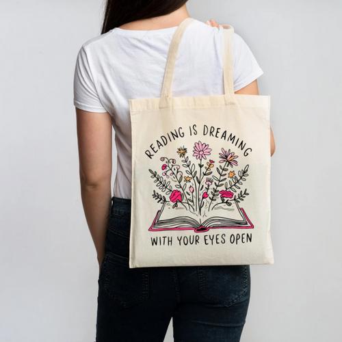 Librarian Cute Bookish It's A Good Day To Read A Book Lover Canvas Tote Bag - Bookorys CA