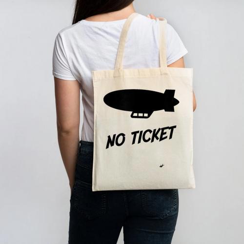 No Ticket Jones 80's Nostalgia Canvas Tote Bag - Figerry
