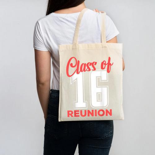 Reunion 2016 Class Of 2016 Matching Graduation High School Canvas Tote Bag - Best Gift Smart
