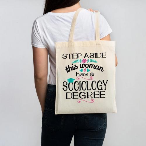 Sociology Degree Graduation Sociologist Bachelors 2025 Canvas Tote Bag - Best Gift Smart