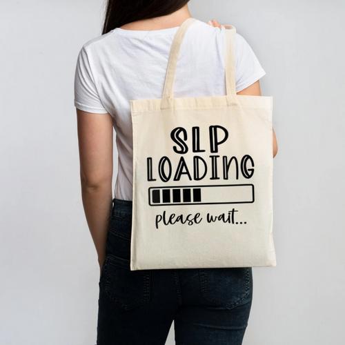 Speech Pathologist Loading 2021 Graduation Speech Therapist Canvas Tote Bag - Best Gift Smart