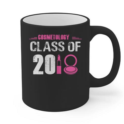2018 Cosmetology Graduation Shirt Makeup Artist Graphic Print Coffee Mug - Best Gift Smart