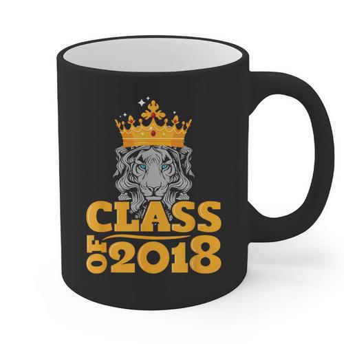 2018 Graduation Class Of 2018 King T Shirt Graphic Print Coffee Mug - Best Gift Smart