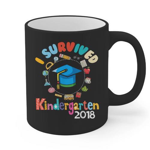 2018 Kindergarten Graduation Graduate Boys Girls Shirt Graphic Print Coffee Mug - Best Gift Smart