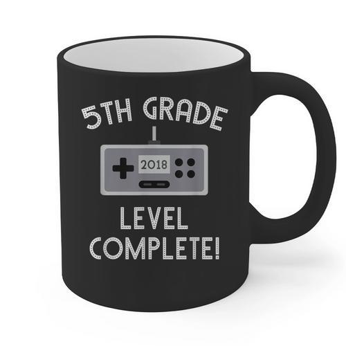 5th Grade Graduation Shirt Level Complete Video Gamer Graphic Print Coffee Mug - Best Gift Smart