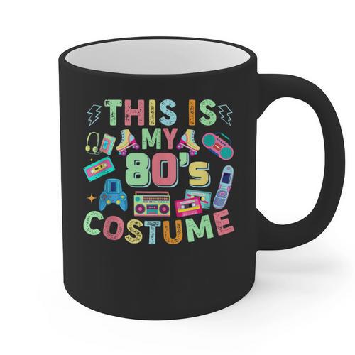 This Is My 90s Costume Mixtape Era Outfits Nostalgia 1990s Graphic Print Coffee Mug - Figerry