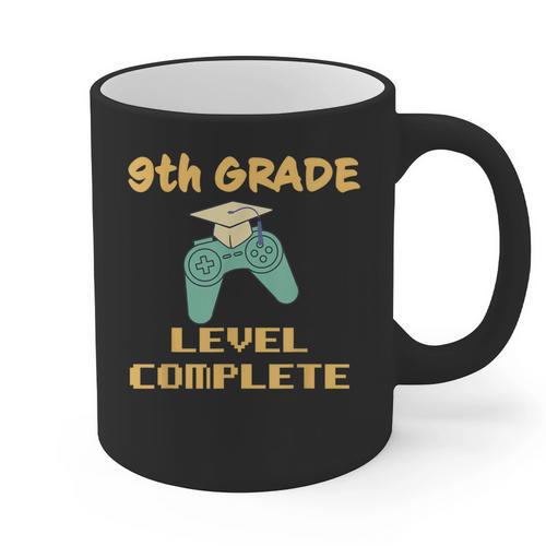 9th Grade Graduate Boys Girls Gamer Ninth Grade Graduation Graphic Print Coffee Mug - Best Gift Smart