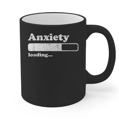 Anxiety Shirts Introvert Social Anxiety Graphic Print Coffee Mug - Raresse