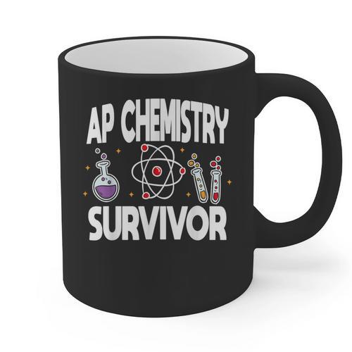AP Chemistry Survivor Graduation 2024 High School Graphic Print Coffee Mug - Best Gift Smart