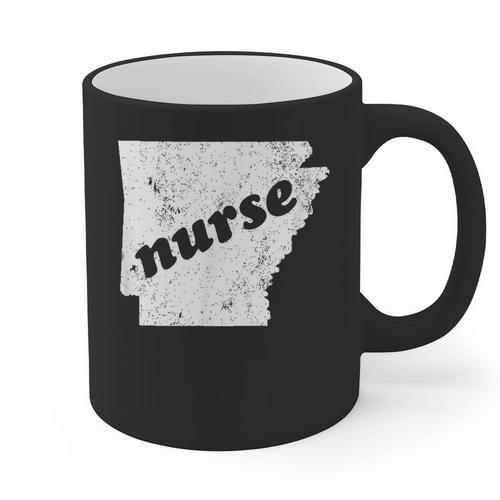 Arkansas Nursing Nurse Graduation Graphic Print Coffee Mug - Best Gift Smart