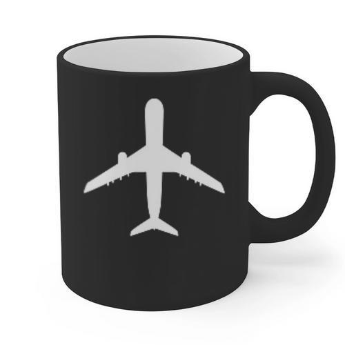 Aviation Geek Airplane Pilot Dad Husband Father's Day Xmas Graphic Print Coffee Mug - Father's Day Fun