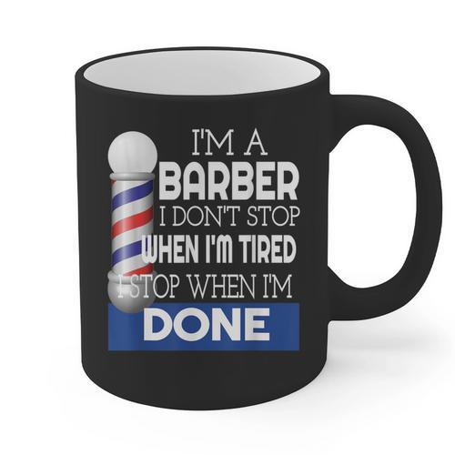 Barber Stylist Barber College Graduation Graphic Print Coffee Mug - Best Gift Smart