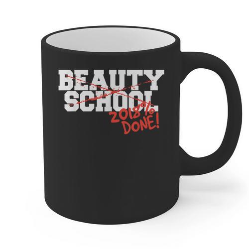Beauty School Graduation Class Of 2018 Graphic Print Coffee Mug - Best Gift Smart