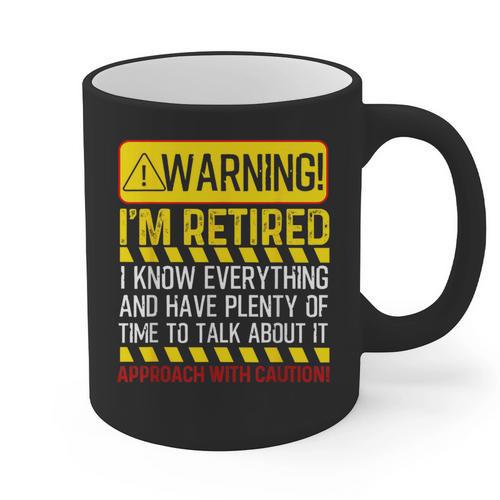 Best Retirement Novelty For Men Women Dad Grandpa Retirement Graphic Print Coffee Mug - Father's Day Fun
