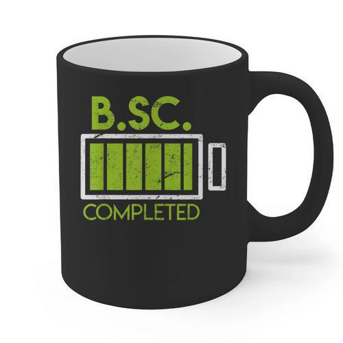 Bsc Completed Bachelor Of Science Graduation 2025 Graphic Print Coffee Mug - Best Gift Smart