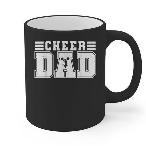 Cheer Dad Cheer Leading Cheer Leading Men Dad Fathers Day Graphic Print Coffee Mug - Father's Day Fun