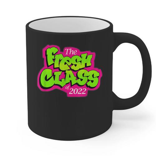 Class Of 2022 Future Fresh Senior 90's TV Style Graduation Graphic Print Coffee Mug - Best Gift Smart