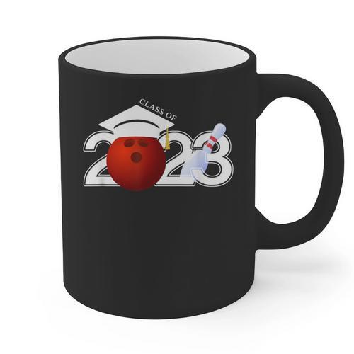 Class Of 2023 Graduation For Him Her Bowling Graphic Print Coffee Mug - Best Gift Smart