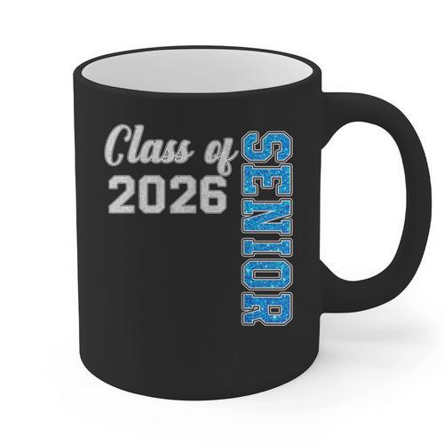 Class Of 2026 Senior Shirt Graduation 2026 Graphic Print Coffee Mug - Best Gift Smart