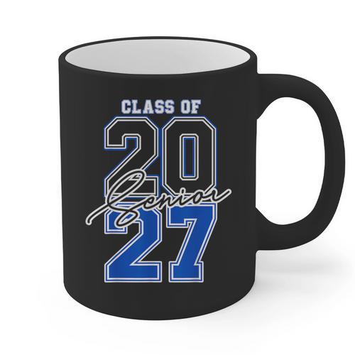 Class Of 2027 Senior 2027 Graduation Graphic Print Coffee Mug - Best Gift Smart