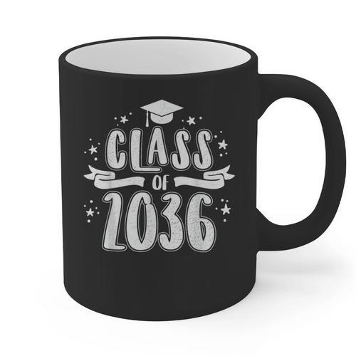 Class Of 2036 Last First Day Of School Graduation Men Women Graphic Print Coffee Mug - Best Gift Smart