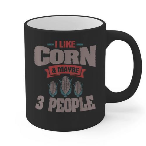 Corn Enthusiast Introvert Maize Farmer Planter Grower Graphic Print Coffee Mug - Raresse