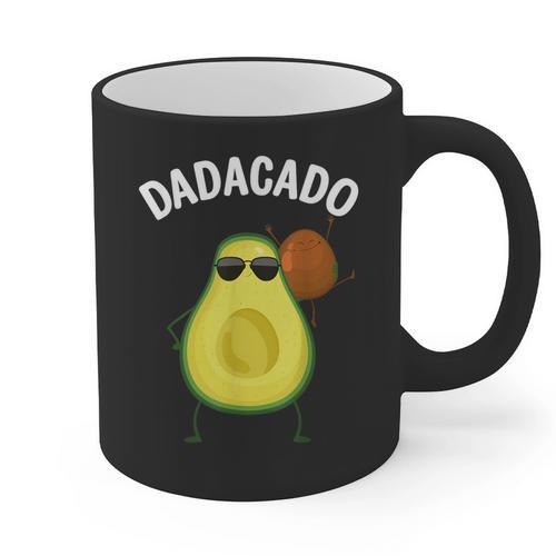Cute Avocado For Dad Men Fruit Avocado Pear Lovers Graphic Print Coffee Mug - Father's Day Fun