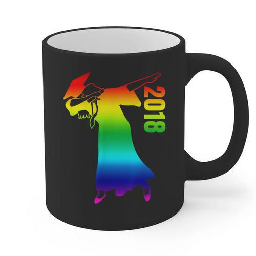 Dabbing Graduate 2018 Graduation Celebration Graphic Print Coffee Mug - Best Gift Smart