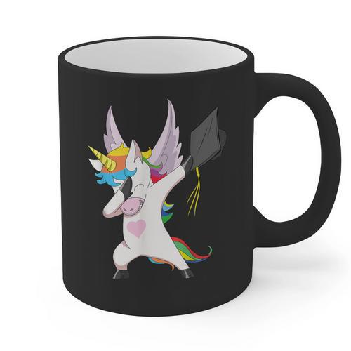 Dabbing Unicorn Graduation Class Of 2019 Women Graphic Print Coffee Mug - Best Gift Smart