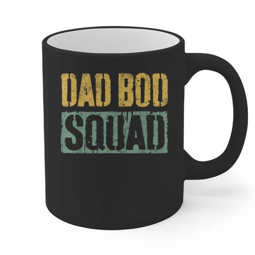 Dad Bod Squad Shirt Men Fathers Day Graphic Print Coffee Mug - Father's Day Fun