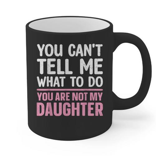 Dad For Father Daddy Papa Men From Daughter Dad Graphic Print Coffee Mug - Father's Day Fun