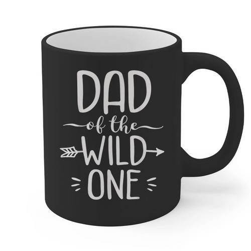 Dad Of The Wild One Shirt 1st Birthday Safari Graphic Print Coffee Mug - Father's Day Fun