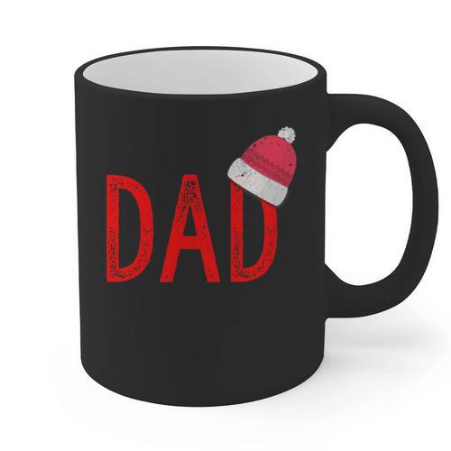 Dad Xmas PJs Christmas Pajamas And Xmas PJ Family Shirt Graphic Print Coffee Mug - Father's Day Fun