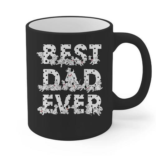Disney 101 Dalmatians Best Dad Ever Father's Day Graphic Print Coffee Mug - Father's Day Fun