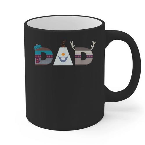Disney Frozen Olaf Sven Kristoff Father’s Day Birthday Dad Graphic Print Coffee Mug - Father's Day Fun