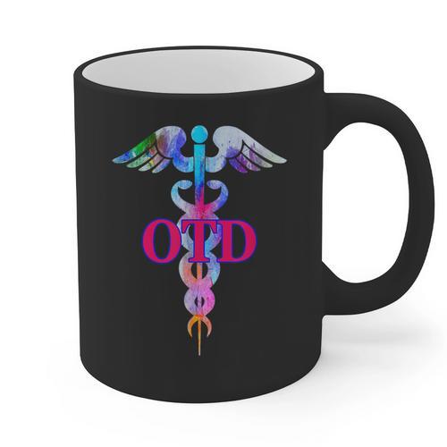 Doctor Of Occupational Therapy OTD Caduceus Graduation Graphic Print Coffee Mug - Best Gift Smart