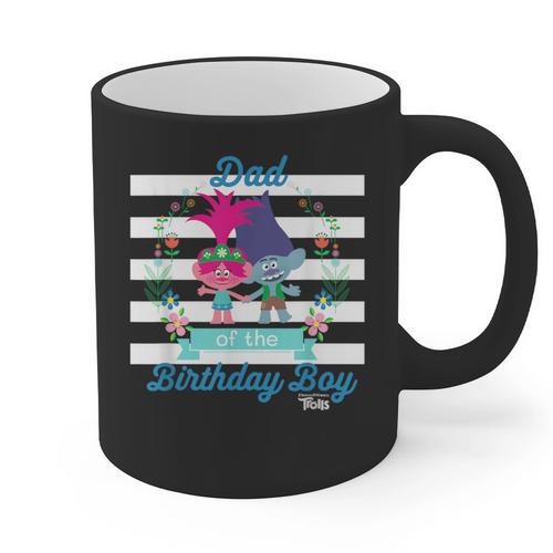 DreamWorks Trolls Dad Of The Birthday Boy Graphic Print Coffee Mug - Father's Day Fun
