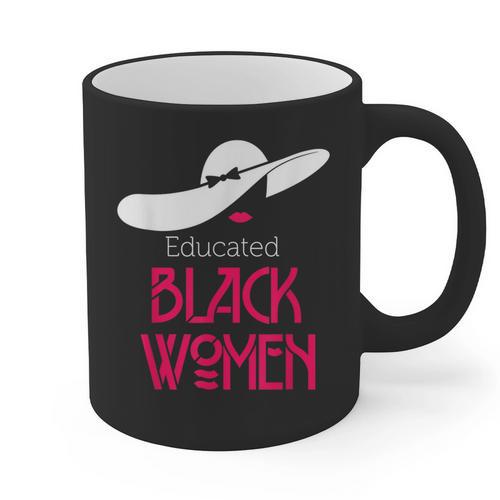 Educated Women Graduation Shirt Graphic Print Coffee Mug - Best Gift Smart